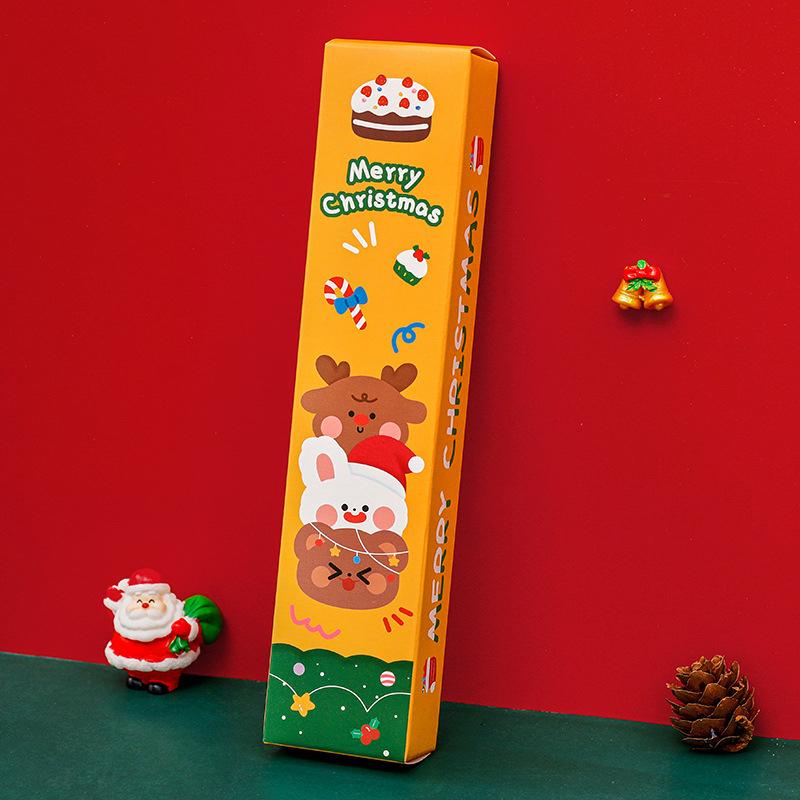 1 Låda Julpapper Fem-i-Ett Set Överraskningsgåvor Nyår Förskola Skola Kontor Karneval Festgåva Elevpriser