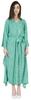 Moomaya Printed Sleep Loungewear For Women Kimono Sleeves Kaftan Resort Dress  Maternity
