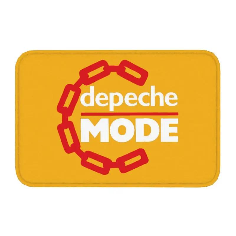 Electronic Rock Depeche Cool Mode Front Floor Door Entrance Mat Outdoor Kitchen Bathroom Doormat Garage Carpet Rug
