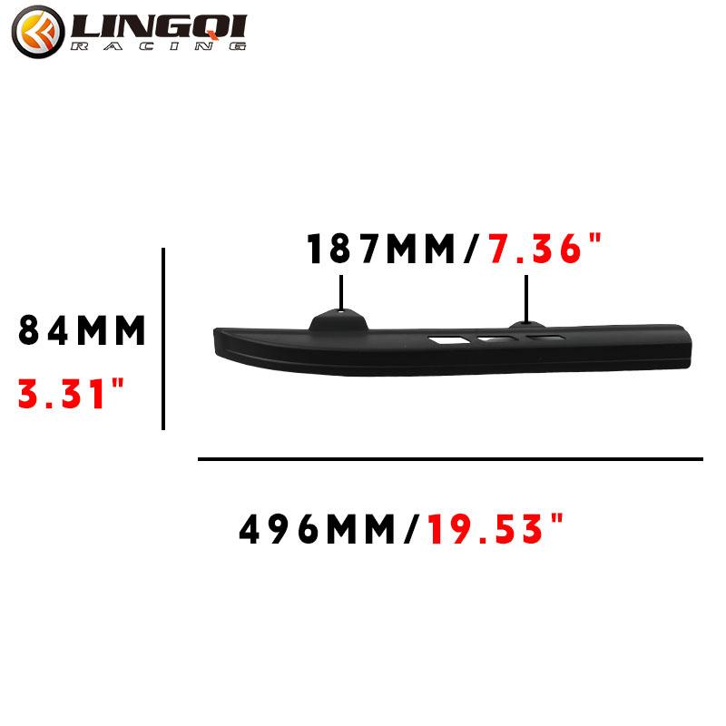 LINGQI RACING Plastic Slider Guide Front Chain Sprocket Cover For Cross-country Motorcycle KAYO T4 T2 T6 250cc Accessories