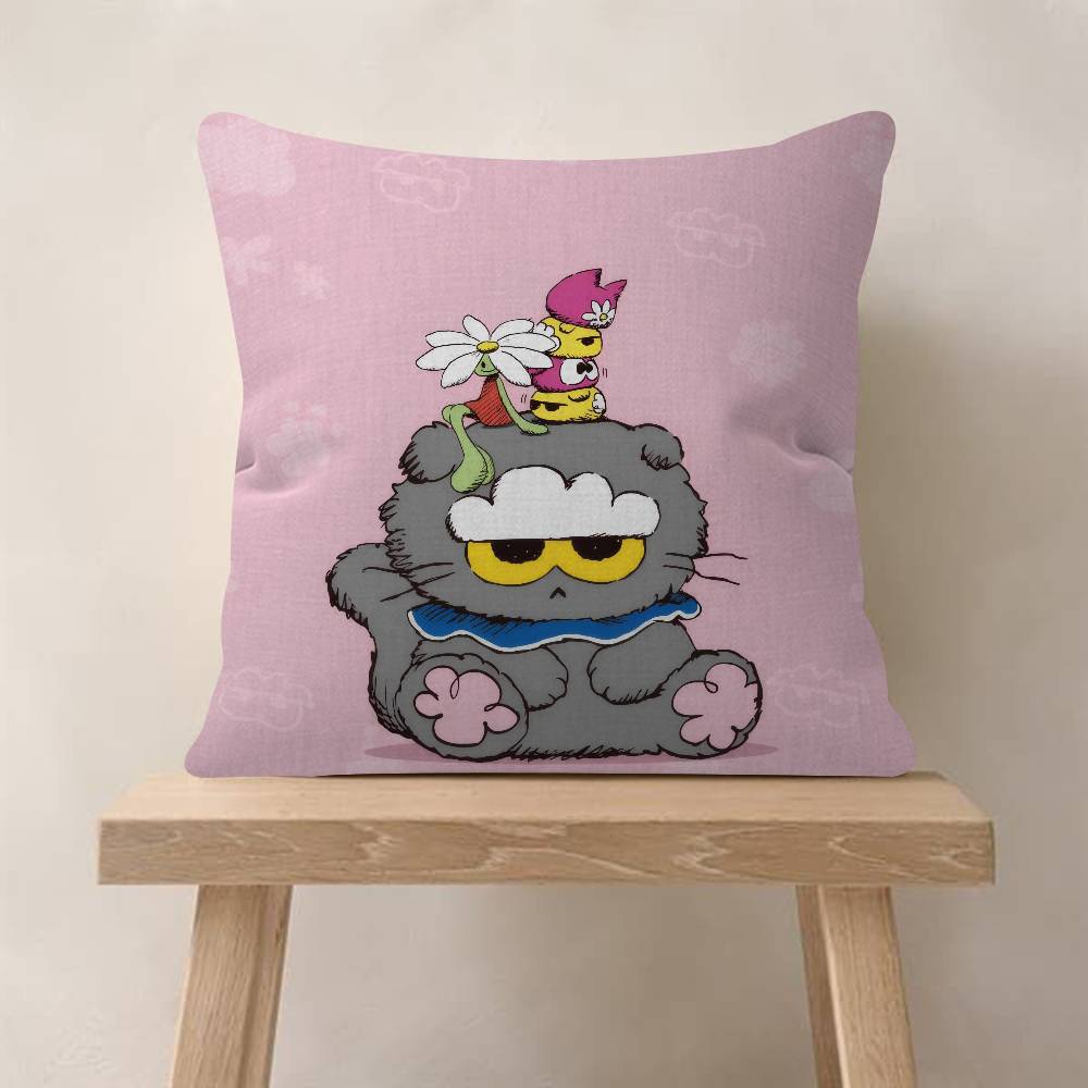 Cloud Cat ZZOA album Pillow Gifts Home Office Furnishings Bedroom Sofa Car Cushion Cover case 45x45cm