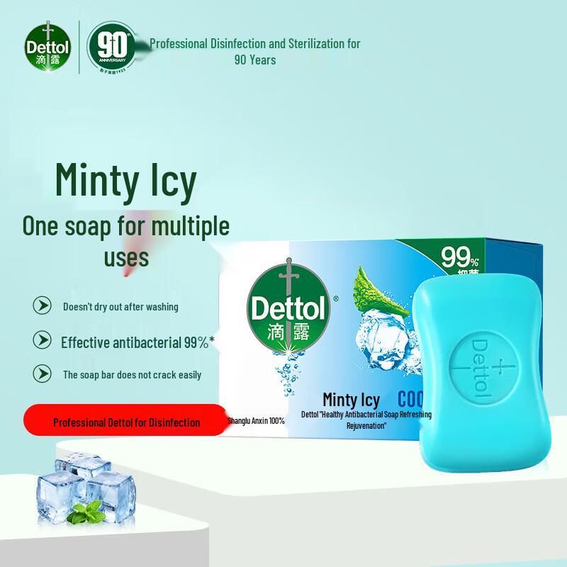 Dettol Mint Ice Antibacterial Soap