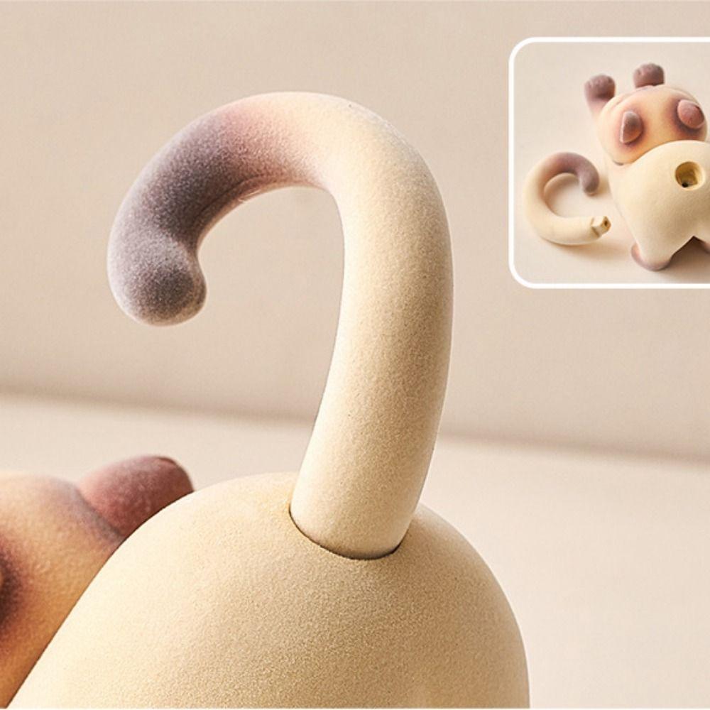 Multi-functional Cat Mobile Phone Holder Anti-slip Cat Desk Lazy Bracket  Smart Phone Display