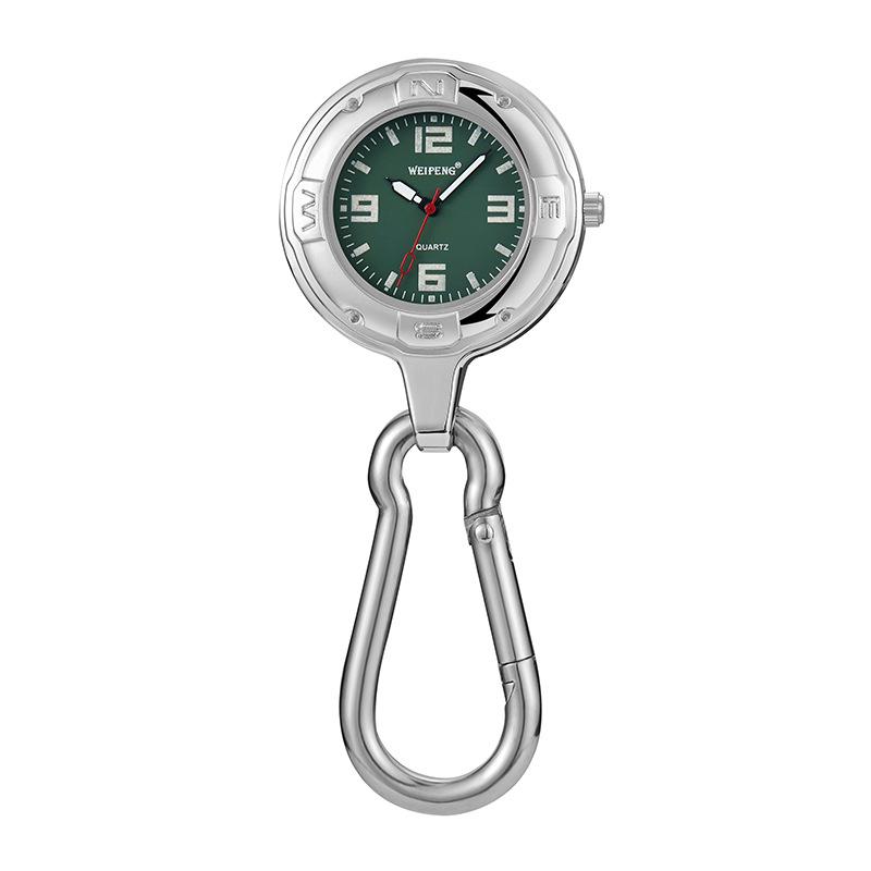 Watch Mountaineering Watch Keychain Watch With Luminous Keychain Creative Multifunctional Flip Keychain Men