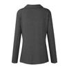 Women's Solid Color Long Sleeved Pullover Zipper Women's Top