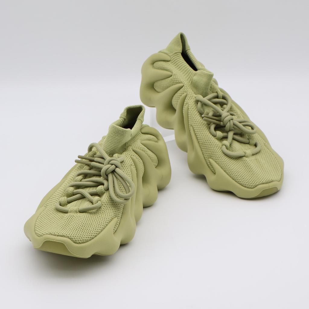 GY4110 Adidas Yeezy 450 Resin Yellow Brown Beige Brass Ocher Sand Green (Men's)
