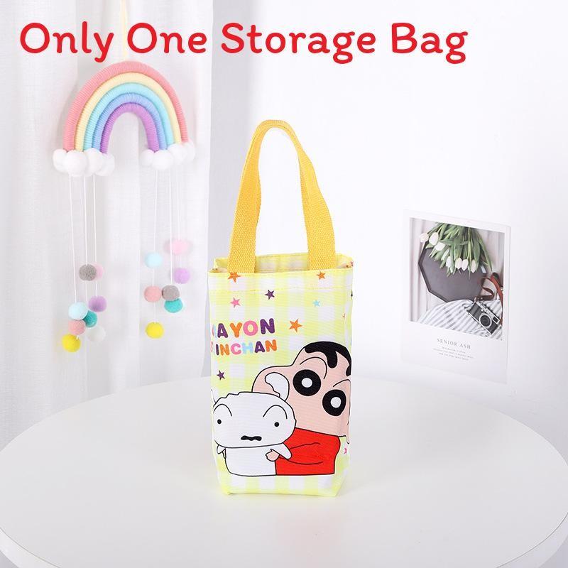 Crayon Chan Shin Canvas Handbag With Waterproof Material For Commuting School