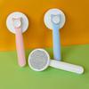 Pet Grooming Comb Self-Cleaning Dog Shedding Brush Angled Stainless Steel Teeth Massage Comb