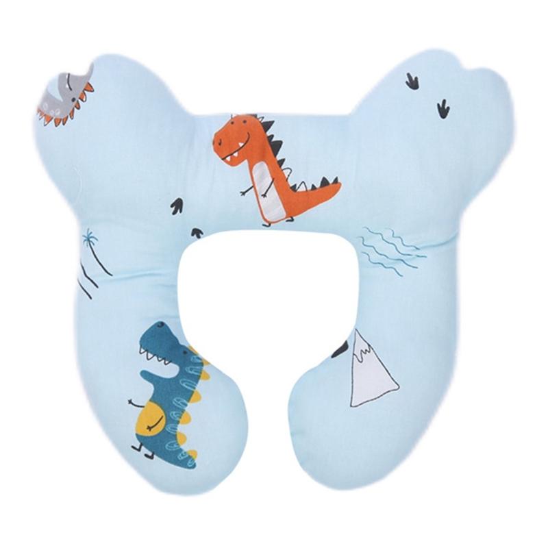 

Comfortable Head Support Pillow Secure & Comfortable Cotton Pillow Washable Pillow Lovely Pattern for Travel & Shopping