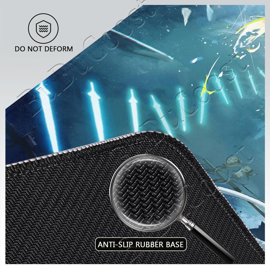 New Character Sexy Ye Shunguang Mouse Pad Anime Girl Zenless Zone Zero ZZZ Gaming Nonslip Base Mousepad Office Keyboard Desk Mat