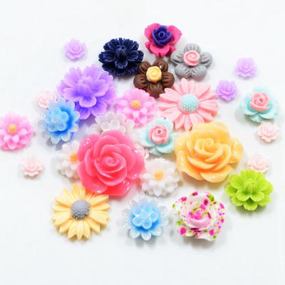80Pcs/Pack 10mm Rose Flower Resin FlatBack Glue On Clothe/Bag Decoration DIY 80Pcs/Pack 10mm Rose Flower Resin FlatBack Glue On Clothe/Bag Decoration DIY
