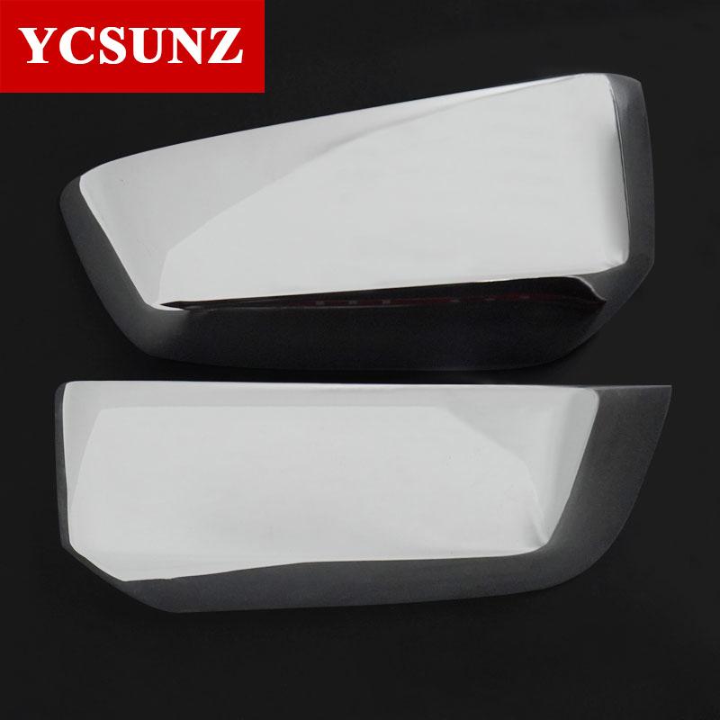 Side Rearview Mirror Cover For VW Amarok 2024 2025 2026 Car Exterior Accessories Double Cabin