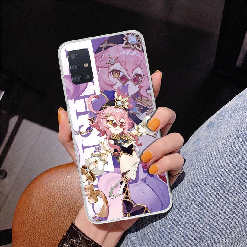 

Genshin Impact Anime Phone Case For Samsung Galaxy A52 A32 A22 A12 A51 A31 A50S A30S A20S A10S Note 20 Ultra 10 Plus S10 A72 A71 Samsung A20(A30)