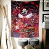 Gothic Wall Hanging Printed Fabric Blanket Decorative Tapestries for Bedroom Living Room Home Decor