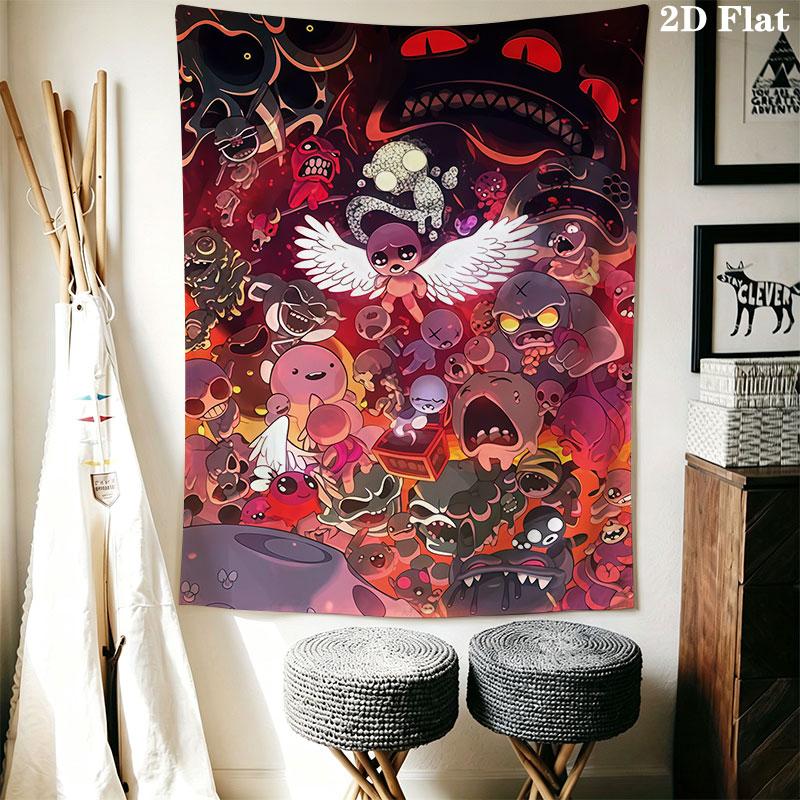 Gothic Wall Hanging Printed Fabric Blanket Decorative Tapestries for Bedroom Living Room Home Decor
