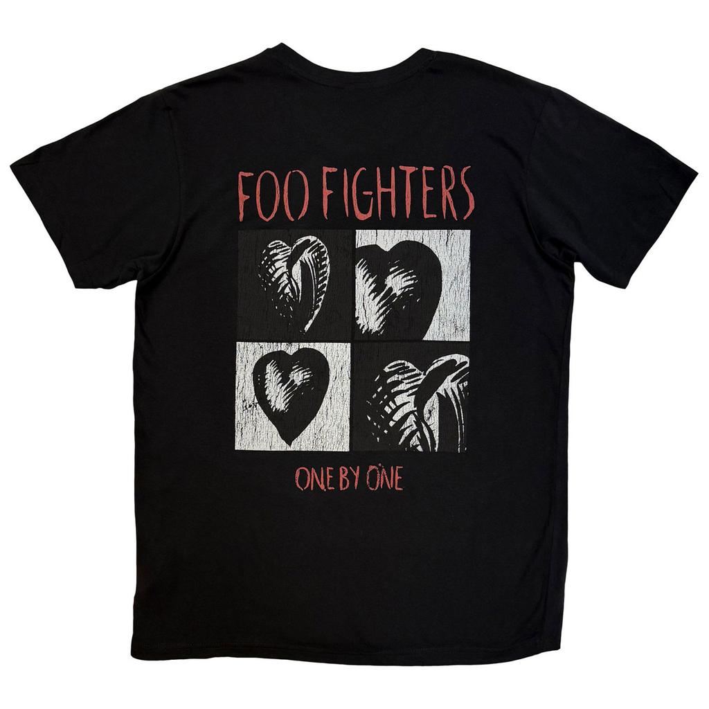 Foo Fighters Unisex Adult One By One T-Shirt