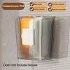 Simple Wall Mounted Tissue Box Tissue Storage Case Tissue Dispenser Box For Kitchen Hanging Tissue Box Bathroom Supplies