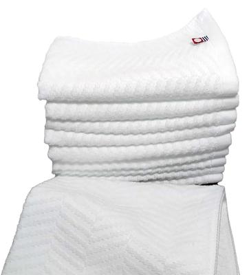 Premium Imabari Towel Hand Towels, White, Set of 10, Approx. 350 X 340 Mm, Absorbent, Soft and Fluffy, Great Value Pack