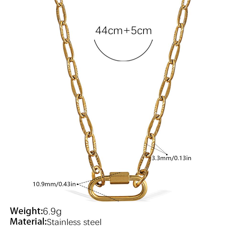 Japan And South Korea Fashion Niche Bracelet Necklace Women'S Personality Design Versatile Jewelry Does Not Fade Popular Trend