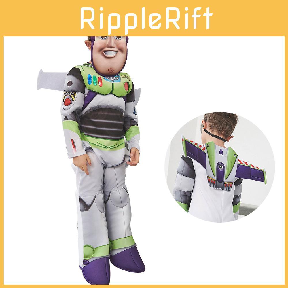 Story Kids Toy Buzz Lightyear Jumpsuit Cosplay Halloween Party Costume Gifts