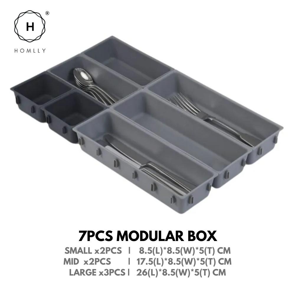 Homlly Drawer Organizer Tray for Cutlery and Knives