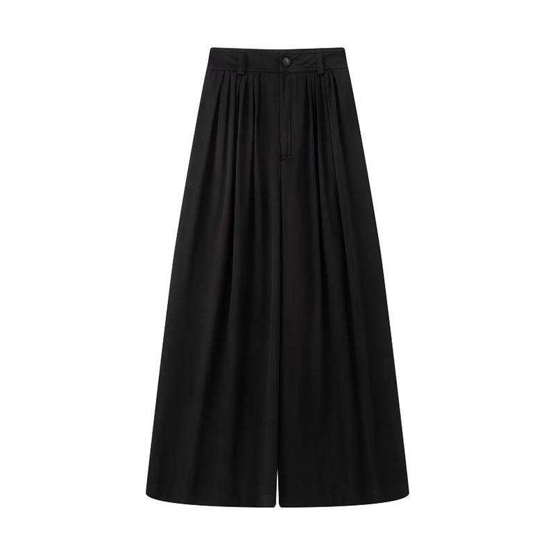 Araltay New Arrival Fashion Style Women's Clothing Fashion Chinese Style Pure Color Textured Buttons Outwear Casual Pants
