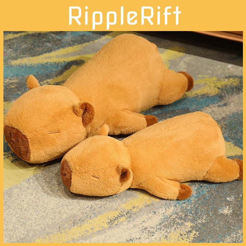 Plush Capybara Cushion Pillow Birthday Gift Bedroom Decoration Animal Dolls