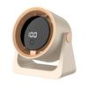 Silent USB Desk Fan with Digital Display for Students and Home Office