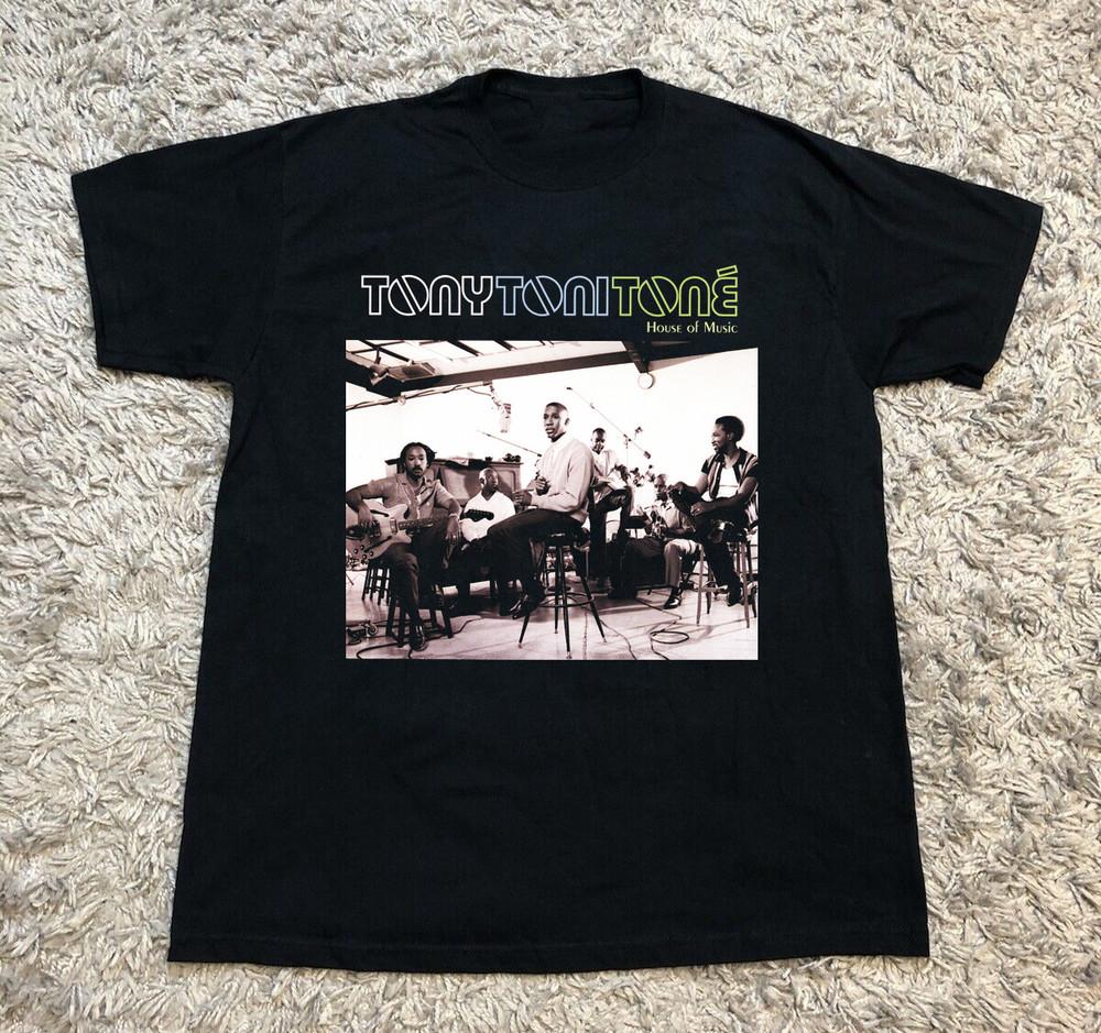 NEW Tony! Toni! Toné! Band Short Sleeve Black All Size T-Shirt AR995 Unisex T-Shirt XXXL
