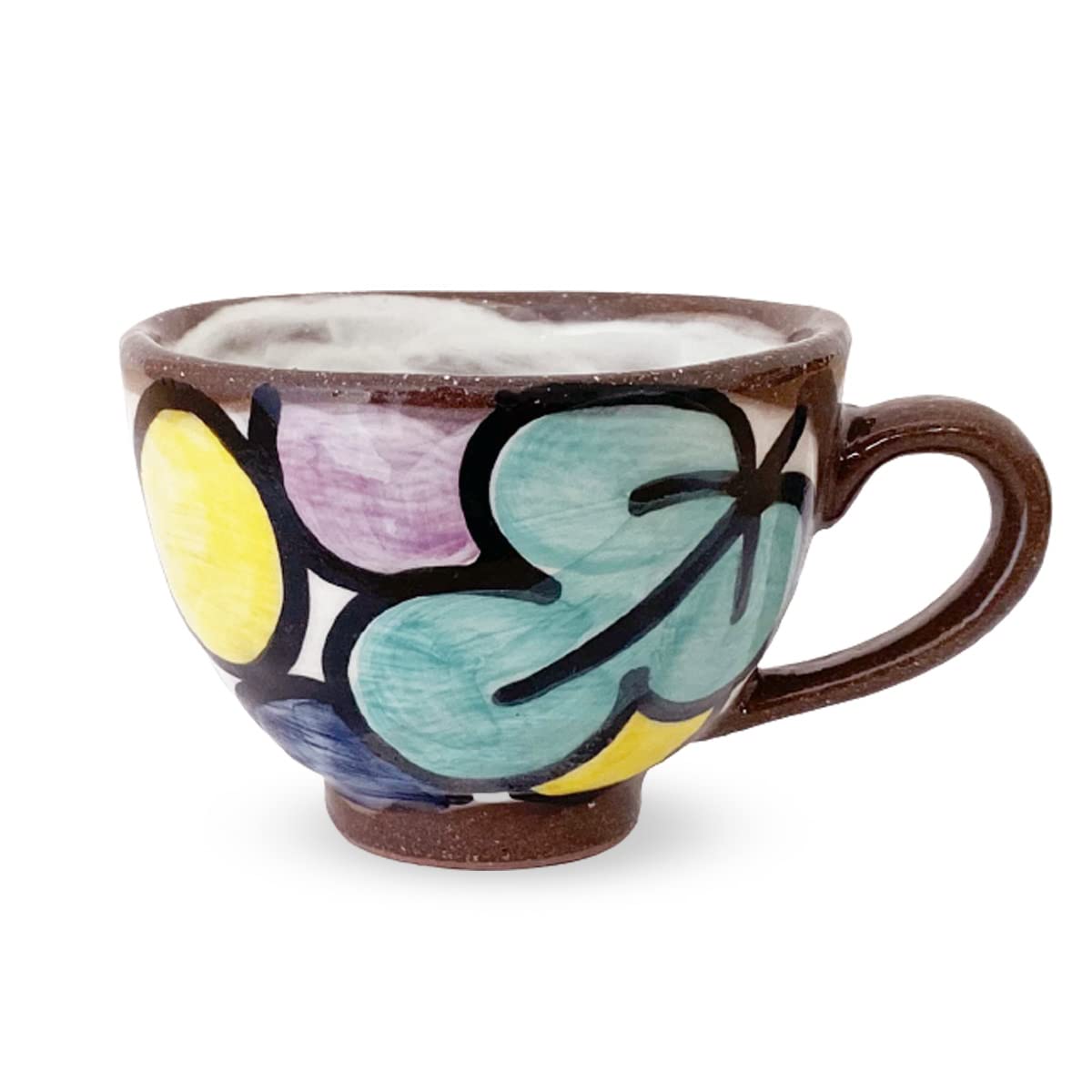 

Кружка Маленькая Витражная Синяя Посуда Хасами Кобу Шо Сделано в Японии J-kitchens ~