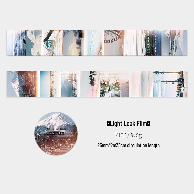 MòMò Художественная серия пленок ПЭТ Лента: Ретро Романтические Прозрачные Наклейки для Дневника