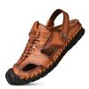 2025 New Handmade Breathable Two-wear Beach Cowhide Sandals