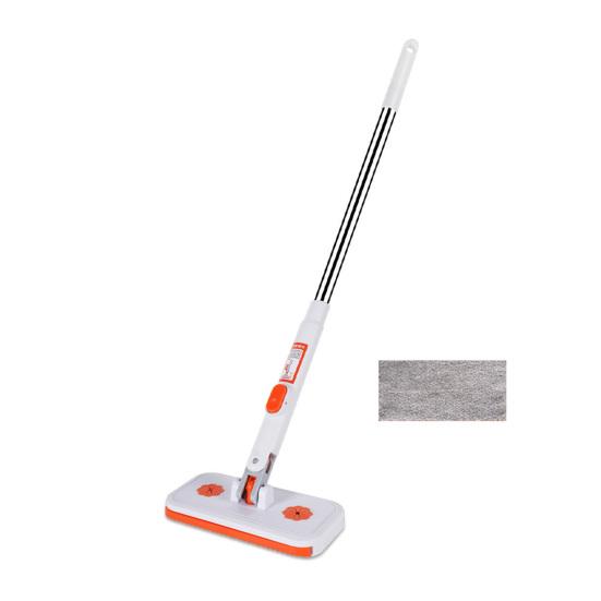 מיקרופייבר מיני עם ראש נעילה החלפת מטלית מהירה קומפקטי גמיש כלי ניקוי רב-משטחי רטוב יבש