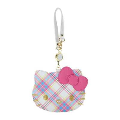 Sanrio Sanrio Hello Kitty Dress Tartan Design Series Face Shape Pass Case Hello Kitty X X 1cm Character 368521 SANRIO (SANRIO) 10.5 12.5