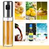 Oil Sprayer for Cooking Fine Mist Empty Glass Spray Bottles Olive Oil Sprayer 3.4oz/100ml Refillable Bottle Portable Mini Travel Bottle Set Oil Spray
