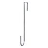 Front Door Christmas Hook Wreath Hanger Strong Load-bearing Rustproof Ultra-Thin Design Easy Installation Halloween Decoration Holder