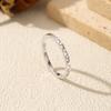 MODIAN Moissanite Rings 925 Silver Exquisite Triangle Pattern Sparkling Finger Ring For Women Fine Jewelry