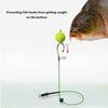 5 Pezzi Amo da Pesca Montatura Pre-legata Amo Metallico per Pesce Persico con Galleggiante per Mare Stagno Lago Fiume Pesce Gatto Trota Crappie Salmone