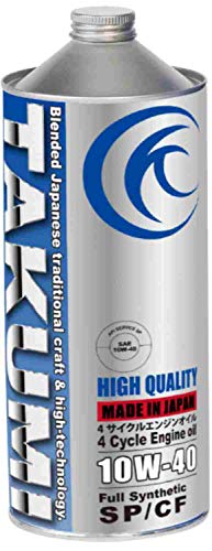 

МОТОРНОЕ МАСЛО ТАКУМИ (АКТЯПОНИЯ) Моторное масло 10W-40 SP/CF 1 л для 4-колесных бензиновых/дизельных транспортных средств, синтетическое масло, для езды по городу