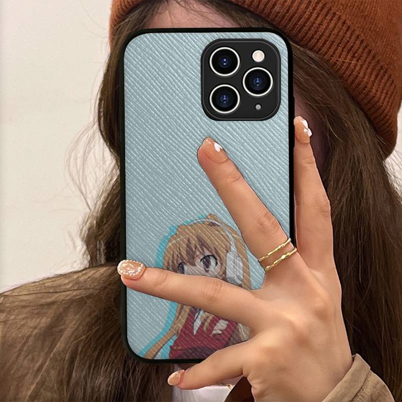 Toradora Taiga aisaka Phone Case Hard Leather Case for iPhone 11 12 13 Mini Pro Max 8 7 Plus SE 2020 X XR XS Coque