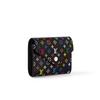 Louis Vuitton X Takashi Murakami Victorine Monogram Snap Wallet Women Wallet Black M14163
