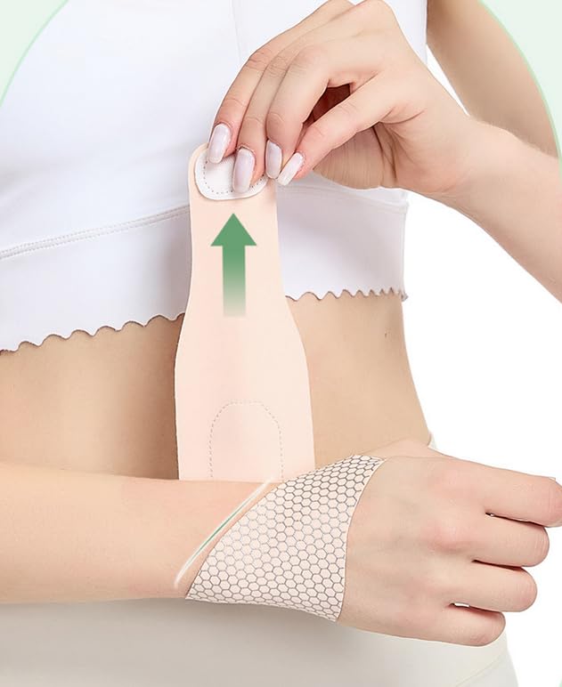 Wrist Wrist Compression Design with Thumb Base Arm Support for Tendonitis and Wrist Arm Injury and Other Sports Support, Protector, Single-Piece