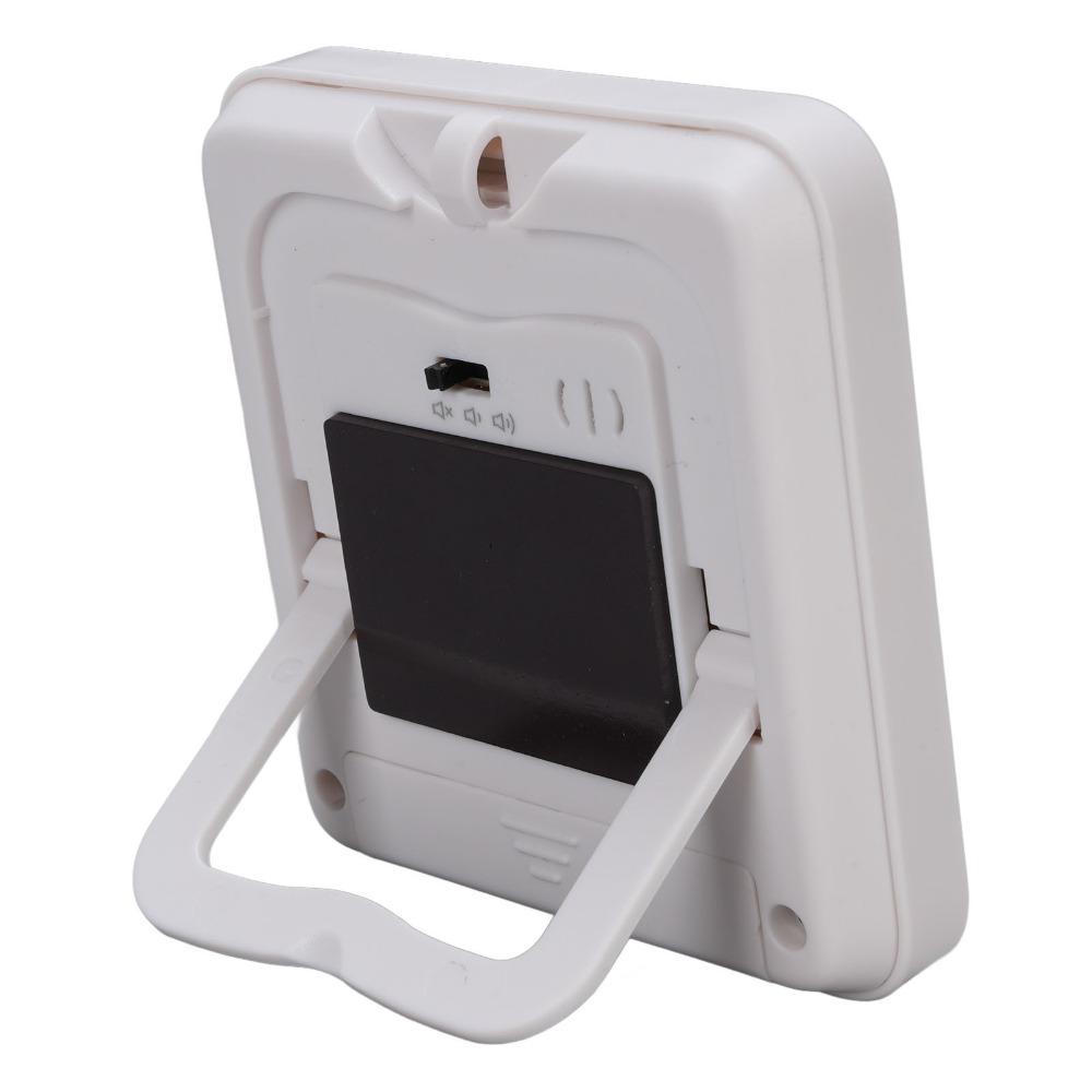 24H Alarm Clock White Reminder Device Versatile Countdown Timer for Baking