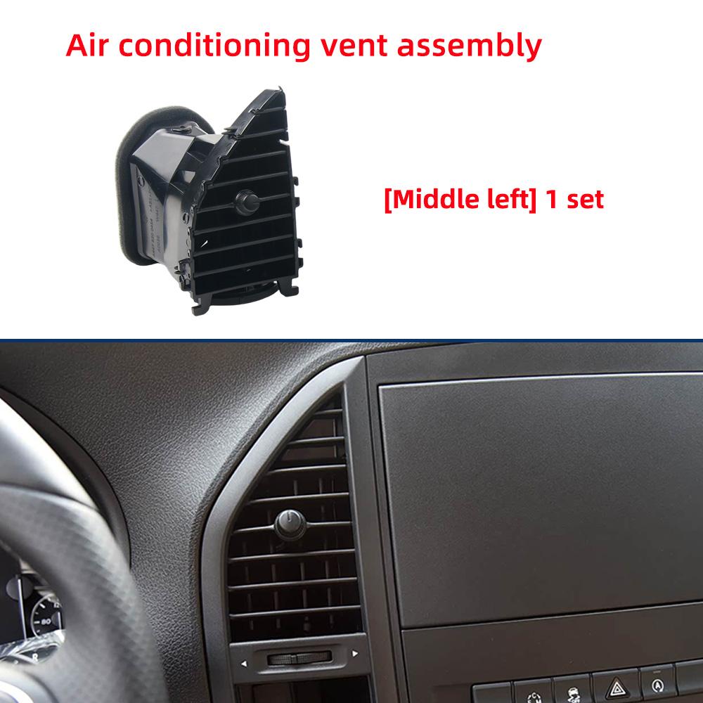 4478300454 Car Center Console AC Vent Grille Air Conditioning Outlet Assembly For Mercedes Benz Vito Class W447 W448 After 2016