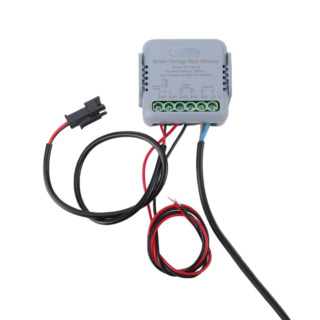 Smart Garage Door Switch ZigBee 3.0 Controller with Voice Control APP Remote Timing Automation History Record for Home