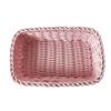 Sweet Color Wicker Basket Pen Pencil Case Straw Desktop Storage Stationery Holders Office Supplies Organizer Desk Accessories