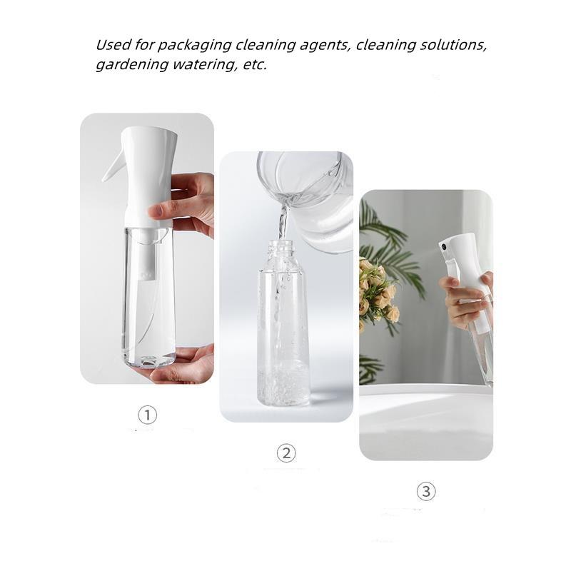 Kontinuierliche Feinsprühflasche – Hochdruck-Nachfüllbarer Zerstäuber für Haare, Gesicht & Make-up Fixierung