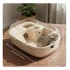 Hamster House with Accessories Easy To Clean Portable Cage Ventilated Transparent Small