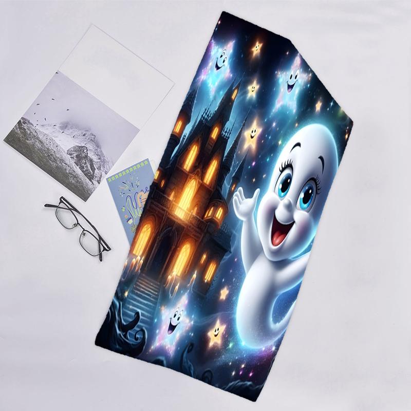 1pc Casper2 Beach Towel, Beach and Seaside Swimming Pool Equipment, Fashion Pattern, Rectangular, Travel Essentials