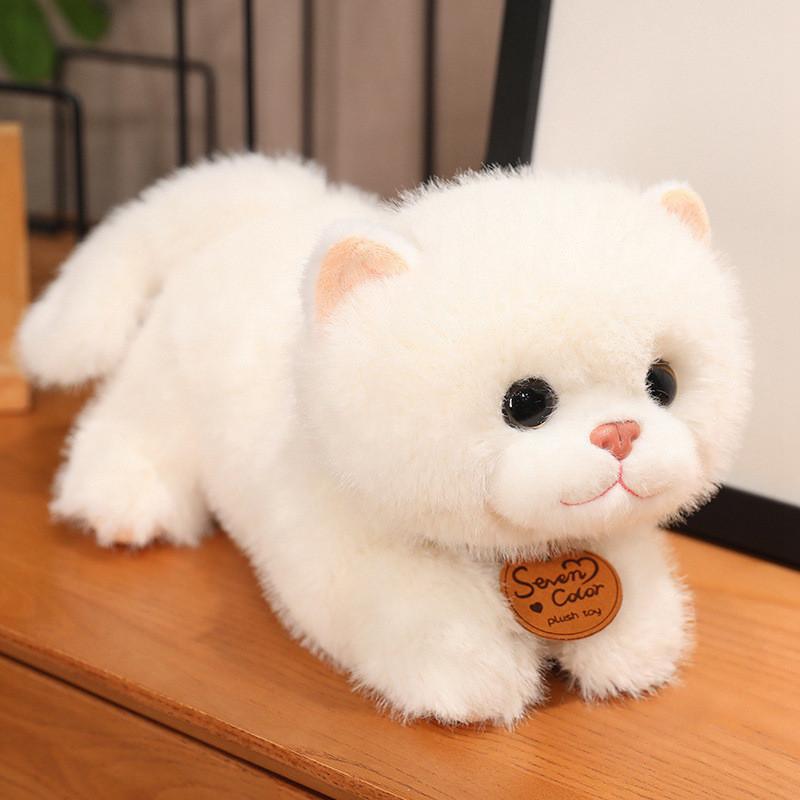 Cat Lazy Soft Animal Plush Pillow Dolls Ornament For Home Decor Collectors And